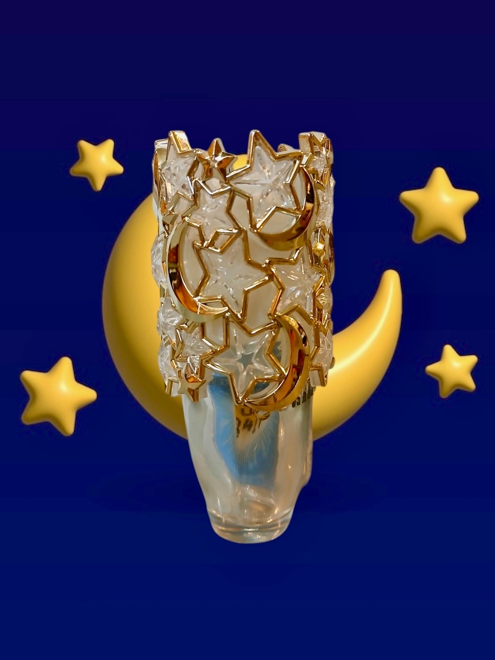 Bath And Body Works Wallflower Holder Gold Star & Moon